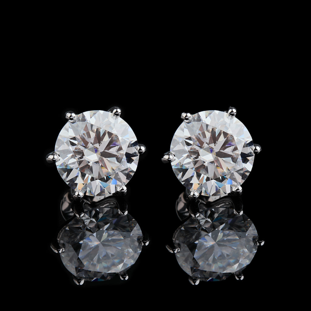 Solitaire Crown Studs