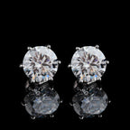 Solitaire Crown Studs