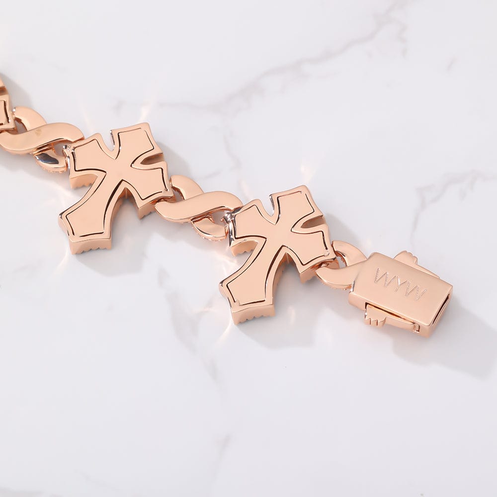 Infinite Cross Bracelet