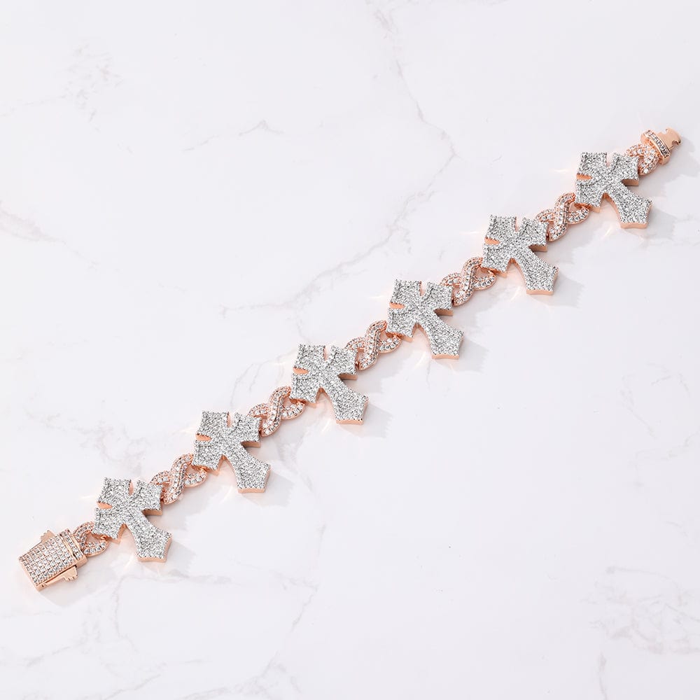 Infinite Cross Bracelet