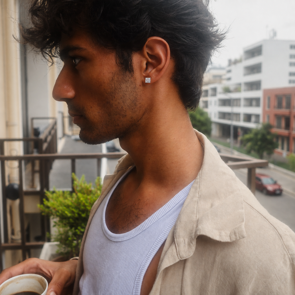 Square Yo Yo Studs