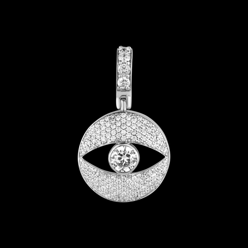 Eye Diamond Pendant "Attract Wealth And Love"
