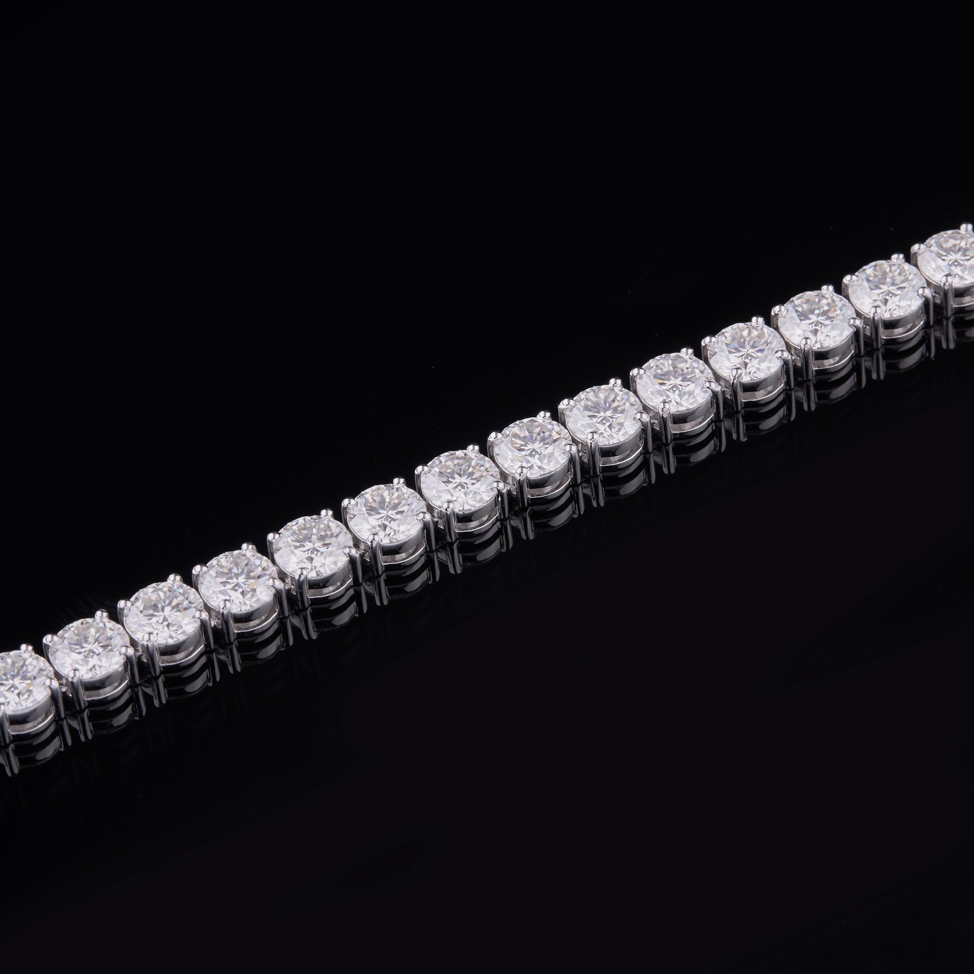 6MM Moissanite Tennis Chain
