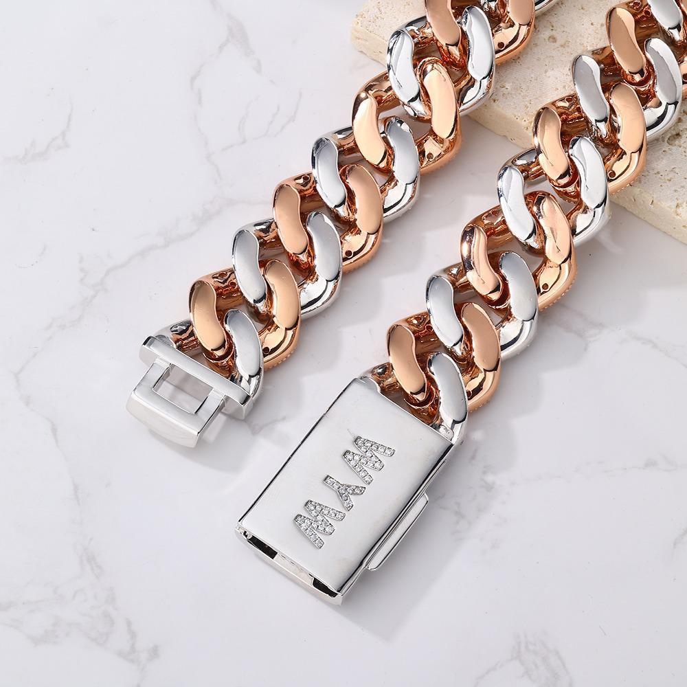 26MM Two Tone Miami Cuban Chain