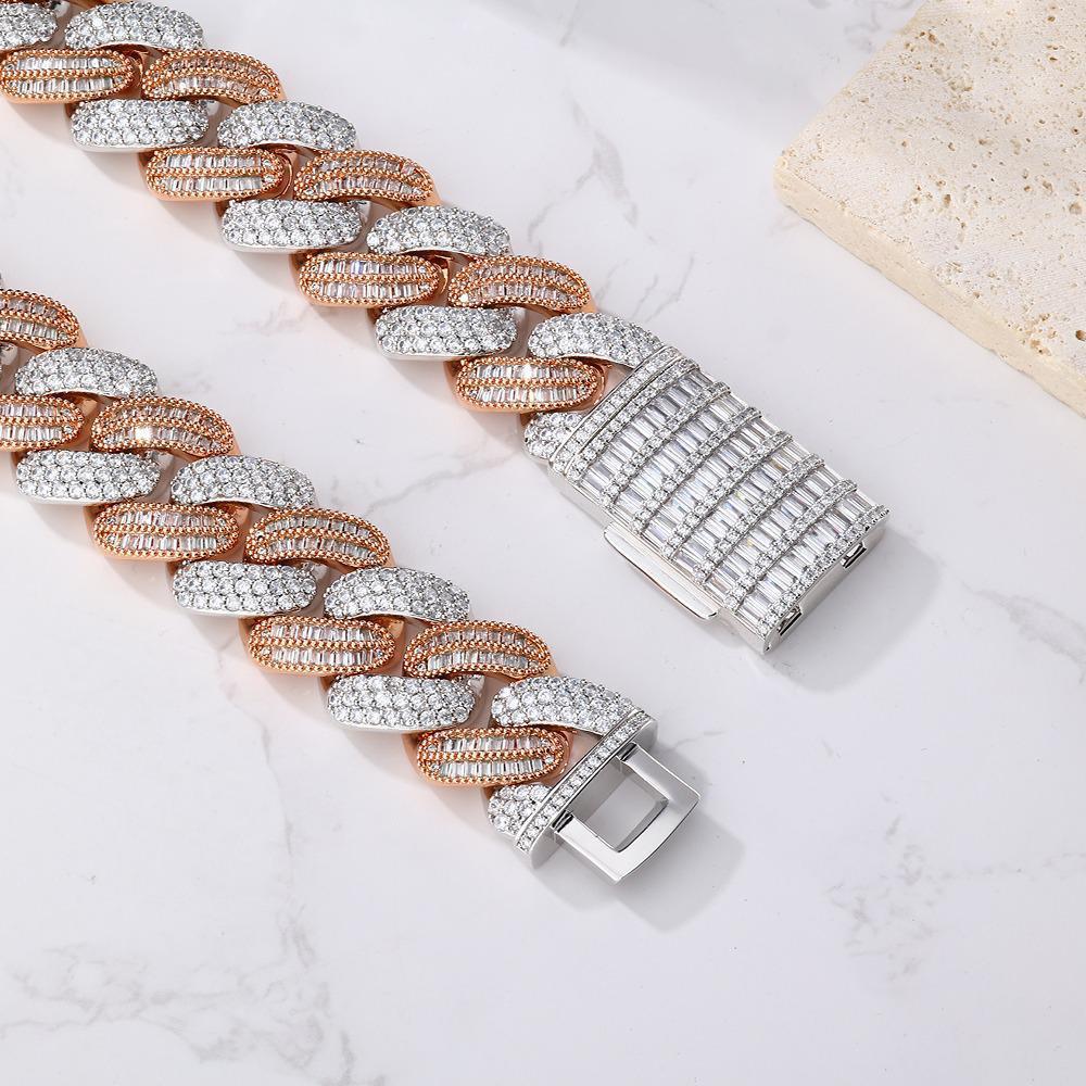 26MM Two Tone Miami Cuban Chain
