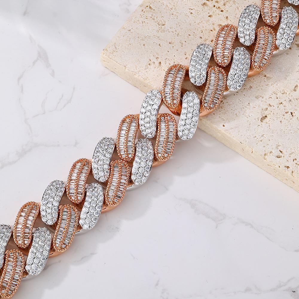26MM Two Tone Miami Cuban Chain