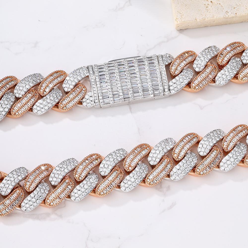 26MM Two Tone Miami Cuban Chain