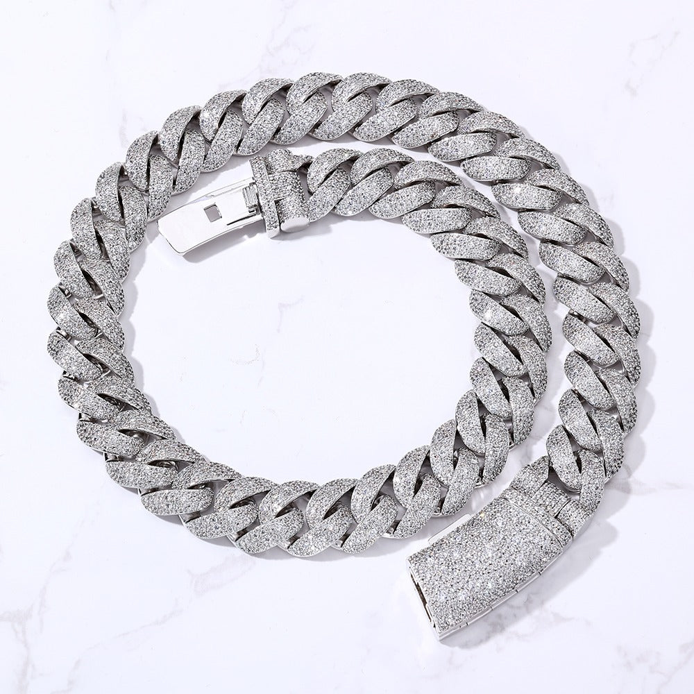 18MM Mosaic Cuban Chain