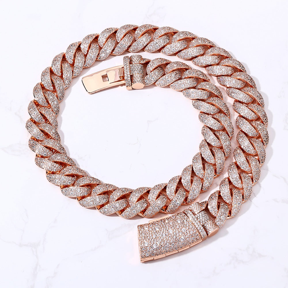 18MM Mosaic Cuban Chain