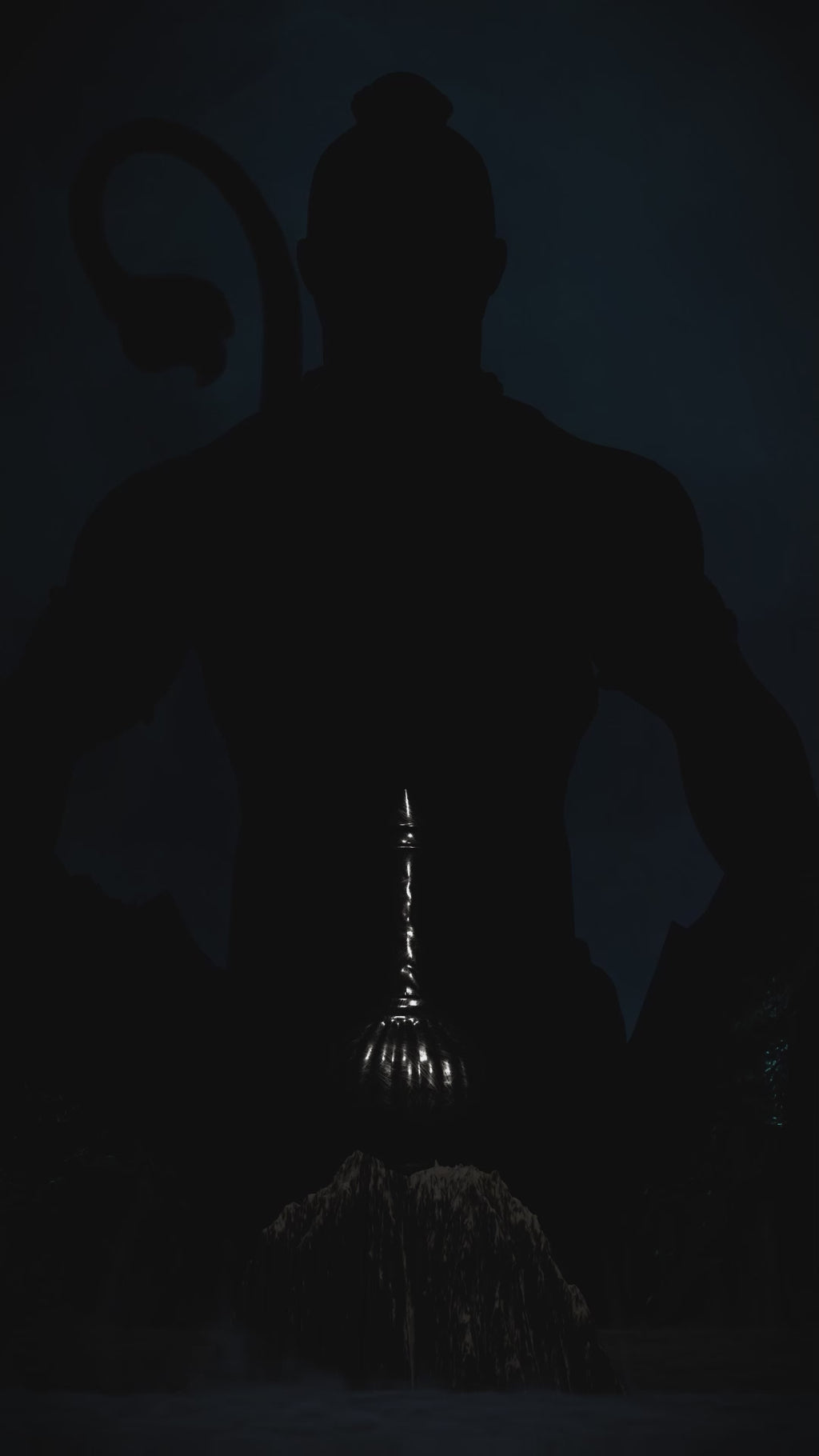 Gada Trishul Pendant