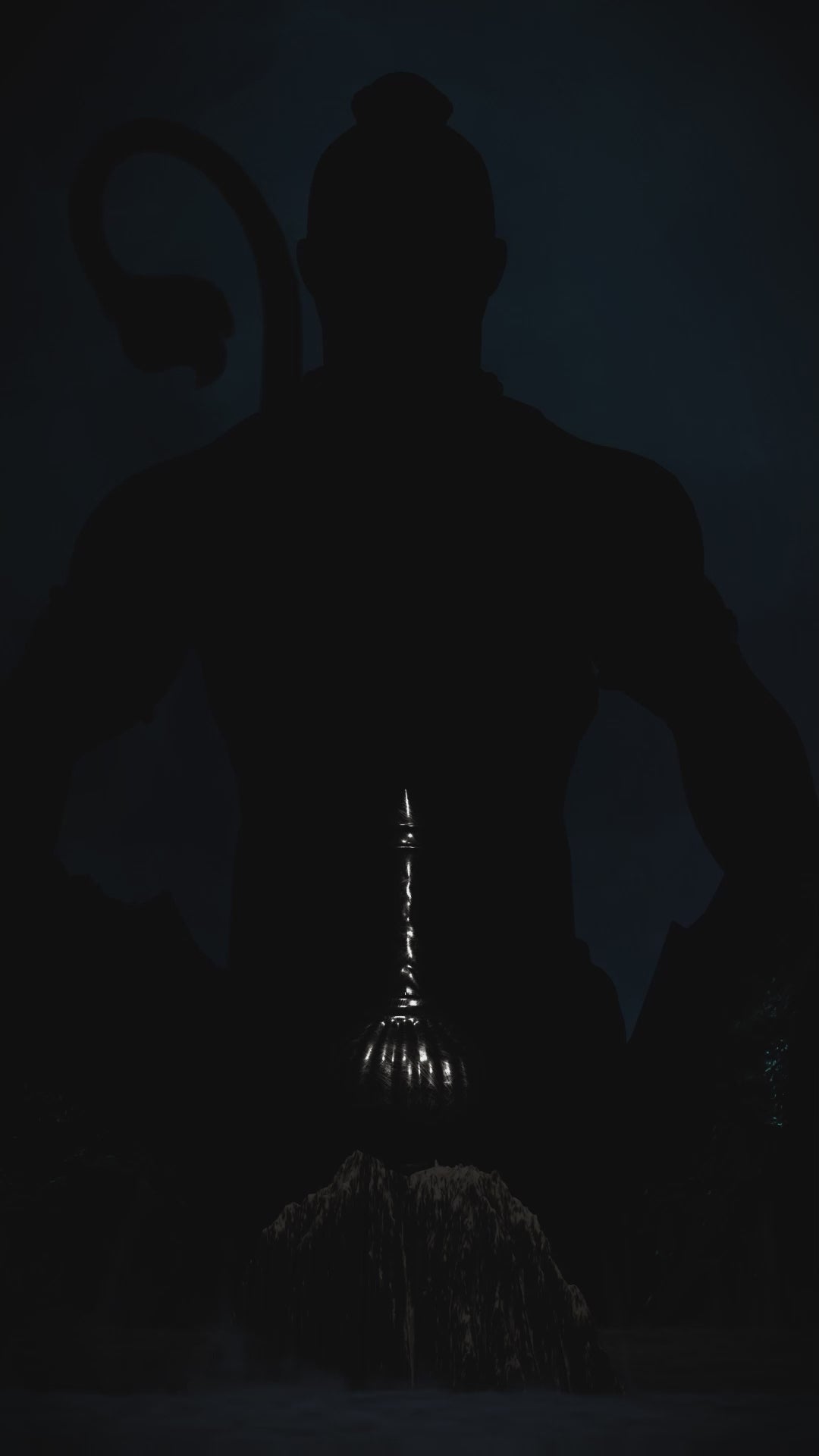 Gada Trishul Pendant
