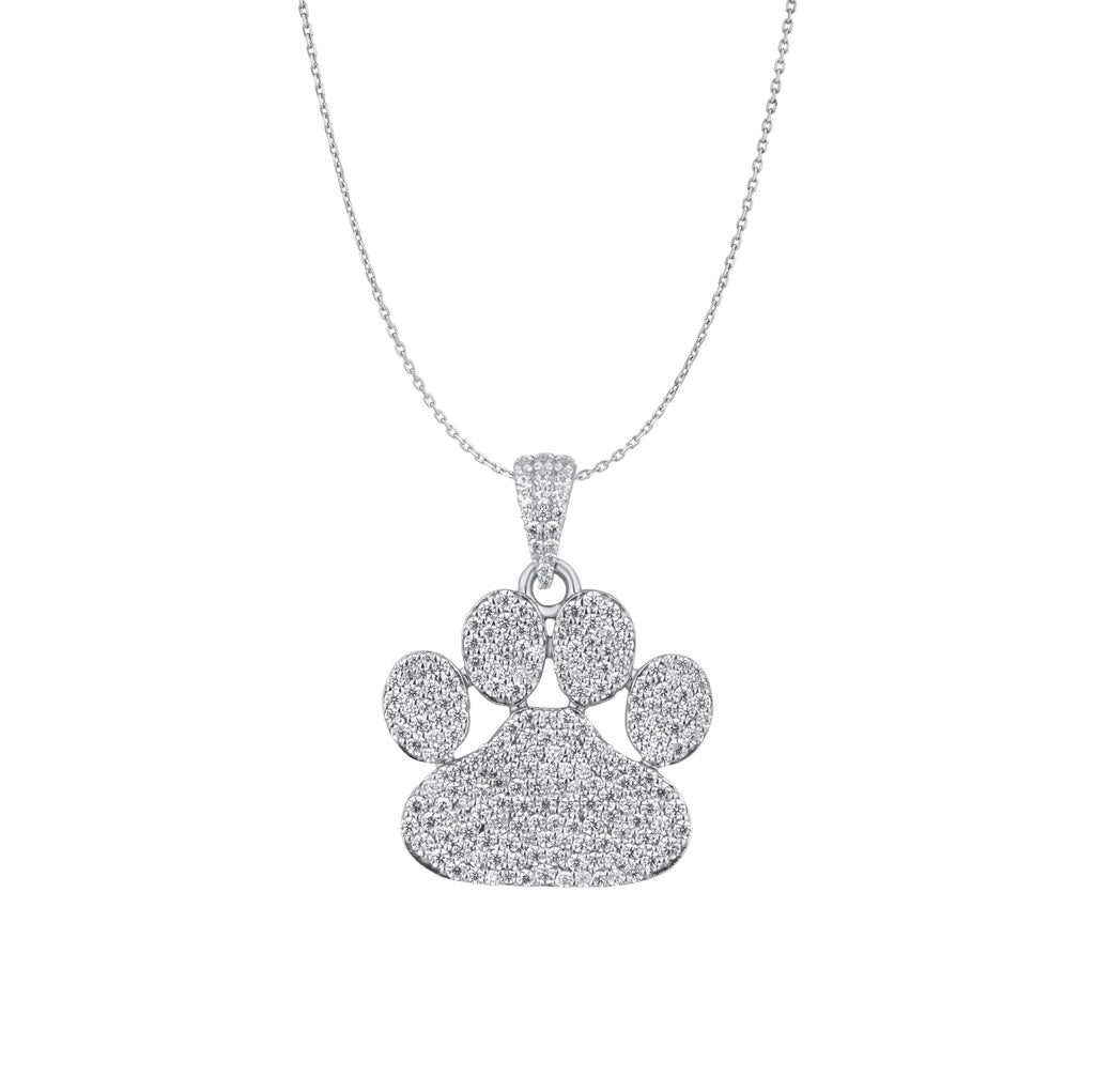 Paw Print Pendant