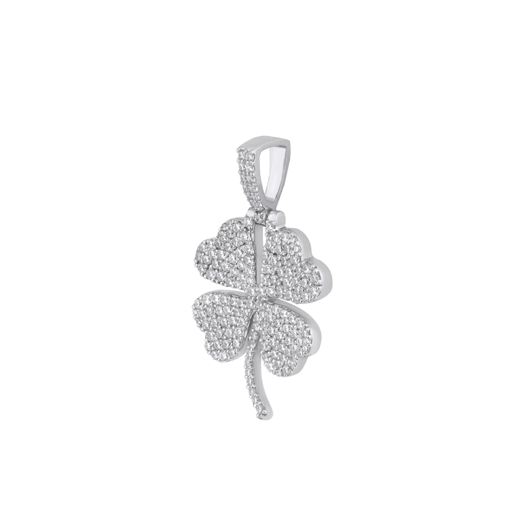 Four Leaf Flower Pendant