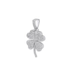 Four Leaf Flower Pendant